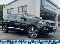 USED 2019 19 PEUGEOT 5008 1.5 BlueHDi GT Line Premium SUV 5dr Diesel Manual Euro 6 (s/s) (130 ps) AUTO -- 7 SEATER -- HEATED SEATS -- SUNROOF -- CAMERA -- SAT NAV