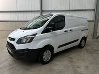 USED 2017 17 FORD TRANSIT CUSTOM 2.0 TDCI 105PS L1 H1 - NO VAT 1 OWNER, 1 YEAR MOT, VALUE VAN