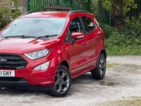 USED 2022 71 FORD ECOSPORT 1.0T EcoBoost ST-Line Euro 6 (s/s) 5dr REV CAM-SENSORS-SAT NAV-DAB