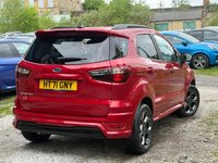 USED 2022 71 FORD ECOSPORT 1.0T EcoBoost ST-Line Euro 6 (s/s) 5dr REV CAM-SENSORS-SAT NAV-DAB