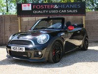 USED 2015 15 MINI CONVERTIBLE 1.6 John Cooper Works Convertible 2dr Petrol Manual Euro 5 (s/s) (211 ps) 2 OWNERS, KARMAN KARDON, SAT NAV
