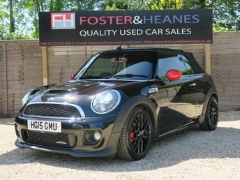 2015 MINI CONVERTIBLE 1.6 John Cooper Works Convertible 2dr Petrol Manual Euro 5 (s/s) (211 ps) &pound;10250.00