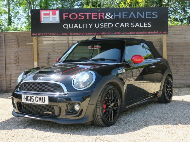 View our MINI Convertible 1.6 John Cooper Works Convertible 2dr Petrol Manual Euro 5 (s/s) (211 ps)