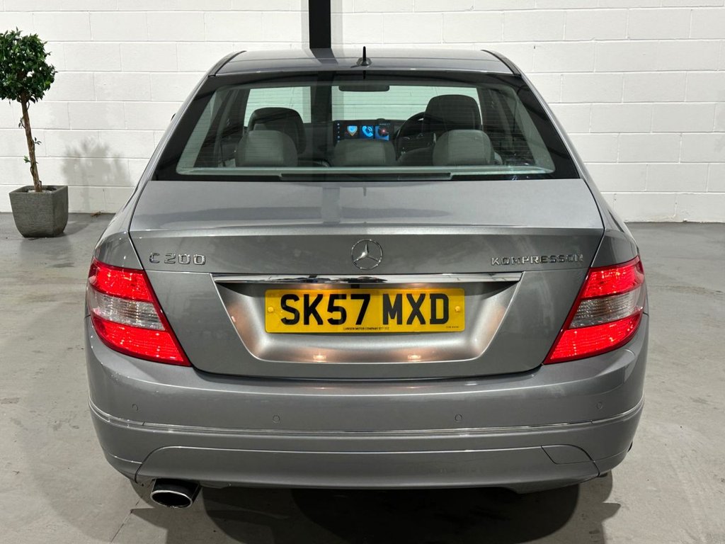 USED 2007 57 MERCEDES-BENZ C-CLASS 1.8 C200K Elegance Saloon 4dr Petrol Auto Euro 4 (184 ps) 