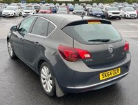 USED 2014 64 VAUXHALL ASTRA 1.6 16v Elite Hatchback 5dr Petrol Manual Euro 5 (115 ps) FANTASTIC CONDITION THROUGHOUT, EXCELLENT VALUE FOR MONEY, GENUINE LOW MILEAGE, LONG MOT, GOOD HISTORY, HPI CLEAR, 2 X KEYS AND A VERY HIGH SPEC! FULL HEATED LEATHER SEATS, CRUISE, CLIMATE, REAR PARKING SENSORS!