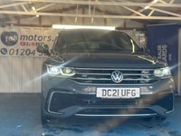 USED 2021 21 VOLKSWAGEN TIGUAN 1.5 TSI R-Line SUV 5dr Petrol DSG Euro 6 (s/s) (150 ps)+2 KEYS+1 OWNER FROM NEW+ALLOYS+HISTORY+FULL LEATHER HEATED SEATS+CLIMATE+PARK CONTROL+DIGITAL DASH+MEDIA+BLUETOOTH+NAV+CRUISE+ 2 KEYS+1 OWNER FROM NEW+ALLOYS+HISTORY+FULL LEATHER HEATED SEATS+CLIMATE+PARK CONTROL+DIGITAL DASH+MEDIA+BLUETOOTH+NAV+CRUISE+HPI CLEAR