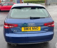 USED 2014 14 AUDI A3 1.4 TFSI SE Hatchback 3dr Petrol Manual Euro 5 (s/s) (122 ps) STUNNING CAR INSIDE AND OUT WITH LOW MILEAGE, A LONG MOT AND VERY GOOD SERVICE HISTORY. HPI CLEAR, 2 X KEYS, 1 PREVIOUS OWNER. ALLOYS, BLUETOOTH, AIR CON, DAB RADIO, ELECTRIC WINDOWS!