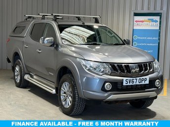 2017 MITSUBISHI L200 2.4 DI-D DC Warrior Pickup Double Cab 4dr Diesel Auto 4WD Euro 6 (178 ps) &pound;13485.00