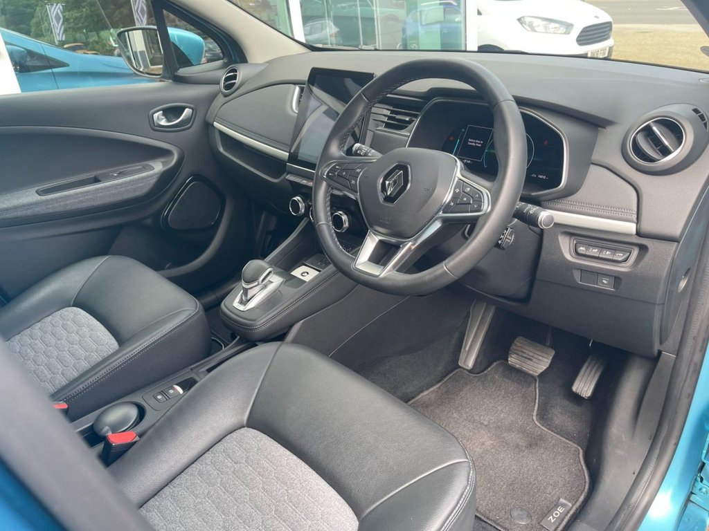 USED 2021 21 RENAULT ZOE R135 EV50 52kWh GT Line Hatchback 5dr Electric Auto (Rapid Charge) (134 bhp) 