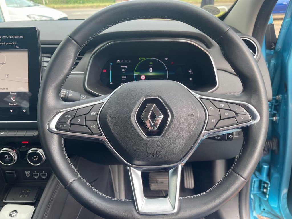 USED 2021 21 RENAULT ZOE R135 EV50 52kWh GT Line Hatchback 5dr Electric Auto (Rapid Charge) (134 bhp) 