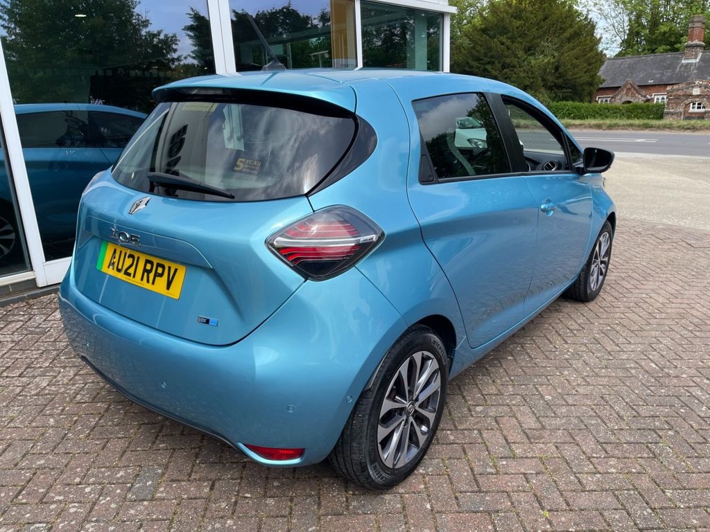 USED 2021 21 RENAULT ZOE R135 EV50 52kWh GT Line Hatchback 5dr Electric Auto (Rapid Charge) (134 bhp) 