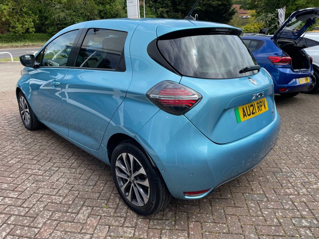 USED 2021 21 RENAULT ZOE R135 EV50 52kWh GT Line Hatchback 5dr Electric Auto (Rapid Charge) (134 bhp) 
