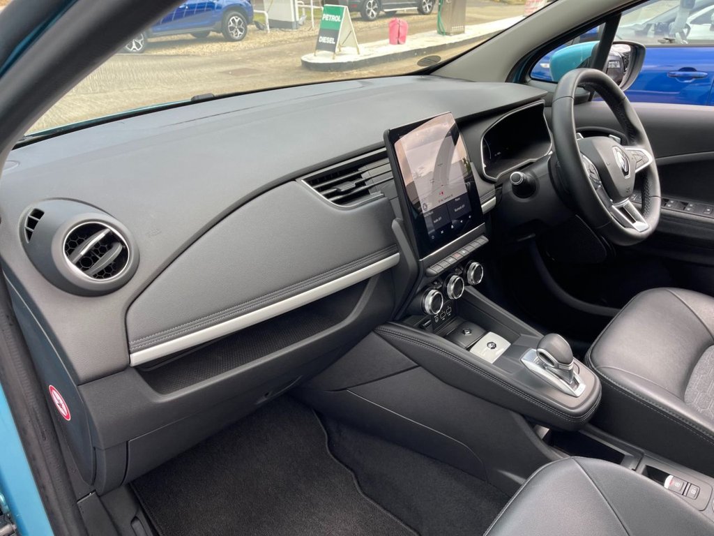 USED 2021 21 RENAULT ZOE R135 EV50 52kWh GT Line Hatchback 5dr Electric Auto (Rapid Charge) (134 bhp) 