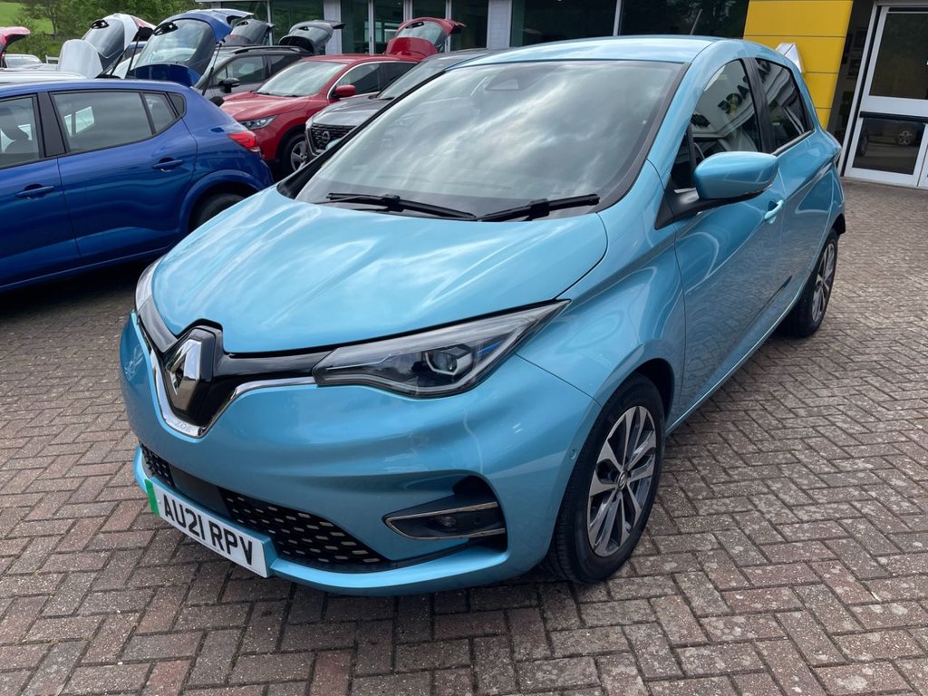USED 2021 21 RENAULT ZOE R135 EV50 52kWh GT Line Hatchback 5dr Electric Auto (Rapid Charge) (134 bhp) 