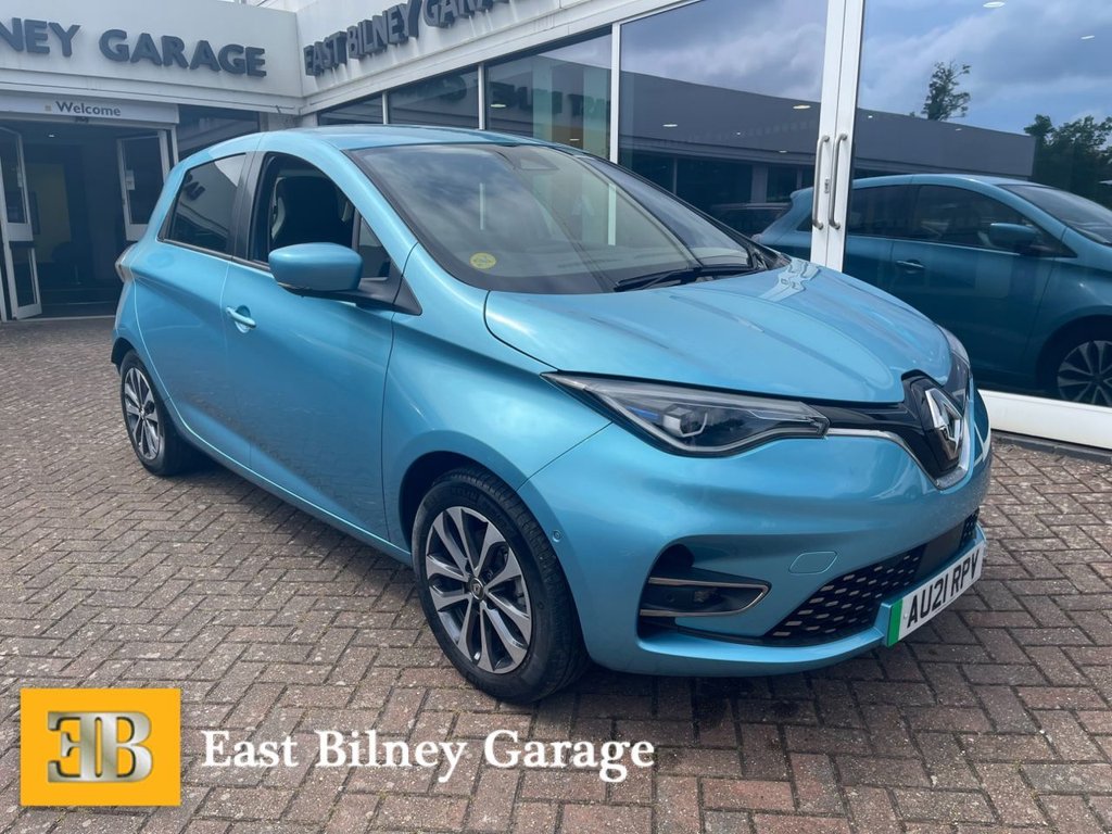 USED 2021 21 RENAULT ZOE R135 EV50 52kWh GT Line Hatchback 5dr Electric Auto (Rapid Charge) (134 bhp) 