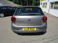 USED 2018 18 VOLKSWAGEN POLO 1.0 TSI SE Hatchback 5dr Petrol DSG Euro 6 (s/s) (95 ps) 