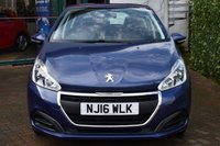 USED 2016 16 PEUGEOT 208 1.2 PURETECH ACTIVE 5 DOOR 81 BHP (EURO 6) &pound;20 Road Tax / FSH Including Belt