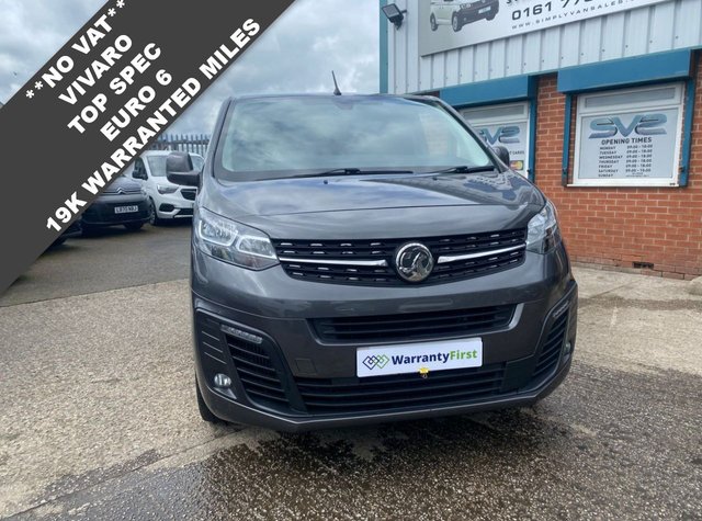 VAUXHALL VIVARO at Simply Van Sales Ltd