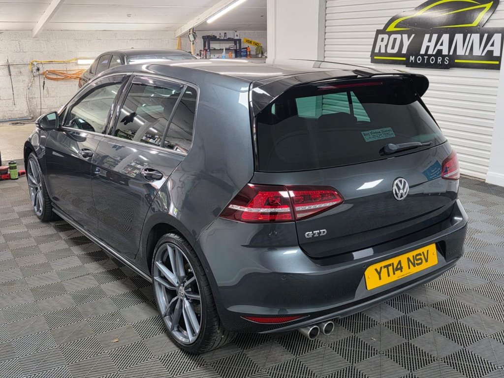 USED 2014 14 VOLKSWAGEN GOLF 2.0 TDI BlueMotion Tech GTD Hatchback 5dr Diesel Manual Euro 6 (s/s) (184 ps) Cruise Control - Speed Limiter