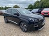 USED 2019 19 PEUGEOT 3008 1.5 BlueHDi GT Line Premium SUV 5dr Diesel Manual Euro 6 (s/s) (130 ps) LONG MOT UNTIL 04.03.2027+3D CONNECTED NAVIGATION SYSTEM+DAB DIGITAL RADIO+BLUETOOTH TELEPHONE FACILITY+DUAL ZONE CLIMATE CONTROL AIR-CONDITIONING+LUXURIOUS HEATED HALF LEATHER UPHOLSTERY+PANORAMIC GLASS ROOF+FRONT & REAR PARKING ASSISTANCE+'NERA BLACK' PAINT+19 INCH ALLOY WHEELS.