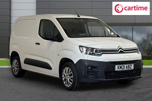 View our Citroen Berlingo 1.5 BlueHDi 1000 Enterprise M Panel Van 5dr Diesel Manual SWB Euro 6 (s/s) (100 ps) Touchscreen, Electrically Folding Door Mirrors, 16In Steel Wheels, Air Conditioning, Cruise Control