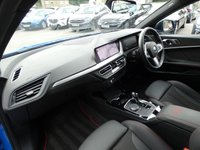 USED 2020 70 BMW 1 SERIES 2.0 128ti 5d Auto 265 S/S FINISHED IN MISANO BLUE WITH ANTHRACITE INTERIOR AND RED ACCENTS, FACTORY OPTIONAL EXTRAS ARE 19 INCH ALLOY WHEELS SUN PROTECTION GLAZING BMW LIVE COCKPIT PROFESSIONAL 128ti PRO PACK TECHNOLOGY PACK HARMON KARDON LOUD SPEAKER SYSTEM BMW ADAPTIVE LED HEADLIGHTS ENHANCED BLUETOOTH WITH WIRELESS CHARGING PARK ASSISTANT AND HEAD-UP DISPLAY
