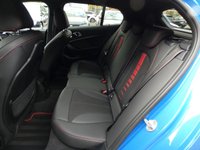 USED 2020 70 BMW 1 SERIES 2.0 128ti 5d Auto 265 S/S FINISHED IN MISANO BLUE WITH ANTHRACITE INTERIOR AND RED ACCENTS, FACTORY OPTIONAL EXTRAS ARE 19 INCH ALLOY WHEELS SUN PROTECTION GLAZING BMW LIVE COCKPIT PROFESSIONAL 128ti PRO PACK TECHNOLOGY PACK HARMON KARDON LOUD SPEAKER SYSTEM BMW ADAPTIVE LED HEADLIGHTS ENHANCED BLUETOOTH WITH WIRELESS CHARGING PARK ASSISTANT AND HEAD-UP DISPLAY