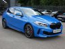 USED 2020 70 BMW 1 SERIES 2.0 128ti 5d Auto 265 S/S FINISHED IN MISANO BLUE WITH ANTHRACITE INTERIOR AND RED ACCENTS, FACTORY OPTIONAL EXTRAS ARE 19 INCH ALLOY WHEELS SUN PROTECTION GLAZING BMW LIVE COCKPIT PROFESSIONAL 128ti PRO PACK TECHNOLOGY PACK HARMON KARDON LOUD SPEAKER SYSTEM BMW ADAPTIVE LED HEADLIGHTS ENHANCED BLUETOOTH WITH WIRELESS CHARGING PARK ASSISTANT AND HEAD-UP DISPLAY