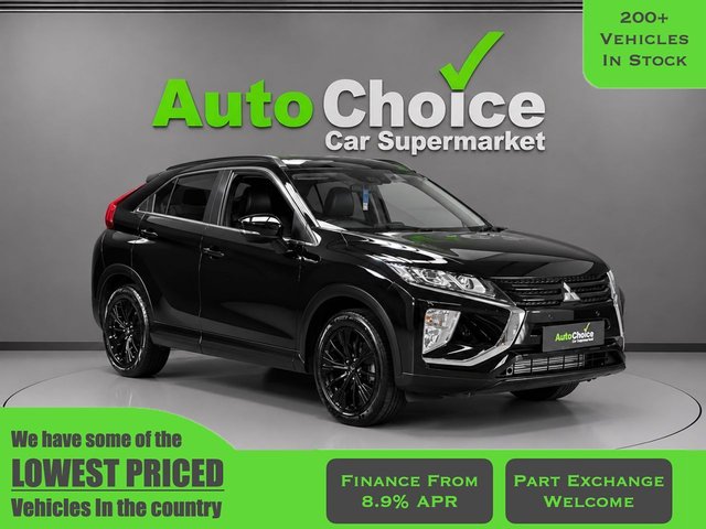 View our Mitsubishi Eclipse Cross 1.5T Black SUV 5dr Petrol CVT 4WD Euro 6 (s/s) (163 ps) in Blackburn