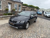 USED 2017 67 SKODA OCTAVIA 2.0 TDI Scout Estate 5dr Diesel DSG 4WD Euro 6 (s/s) (184 ps) Full Service History+Bluetooth+Cruise+Heated Seats+Navigation+Reversing Camera