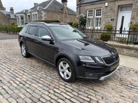 USED 2017 67 SKODA OCTAVIA 2.0 TDI Scout Estate 5dr Diesel DSG 4WD Euro 6 (s/s) (184 ps) Full Service History+Bluetooth+Cruise+Heated Seats+Navigation+Reversing Camera