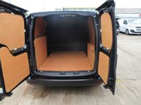 USED 2023 23 VOLKSWAGEN CADDY 2.0 TDI C20 Commerce Pro Panel Van 5dr Diesel DSG SWB Euro 6 (s/s) (122 ps) VOLKSWAGEN CADDY COMMERCE 2.0 DIESEL 120 BHP METALLIC BLACK