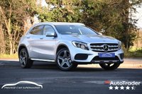 USED 2019 19 MERCEDES-BENZ GLA 2.0 GLA250 AMG Line SUV 5dr Petrol 7G-DCT 4MATIC Euro 6 (s/s) (211 ps) IRIDIUM SILVER METALLIC PAINTWORK + APPLE CARPLAY + REVERSE CAMERA