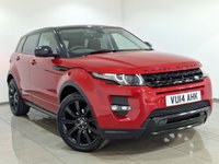 USED 2014 14 LAND ROVER RANGE ROVER EVOQUE 2.2 SD4 Dynamic Firenze Red SUV 5dr Diesel Auto 4WD Euro 5 (s/s) (190 ps) 