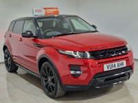 USED 2014 14 LAND ROVER RANGE ROVER EVOQUE 2.2 SD4 Dynamic Firenze Red SUV 5dr Diesel Auto 4WD Euro 5 (s/s) (190 ps) 