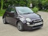 USED 2012 62 FIAT 500 1.2 Lounge Hatchback 3dr Petrol Dualogic Euro 4 (69 bhp) Trade-in, Cat S, Sold as seen.