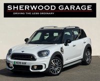 USED 2019 19 MINI COUNTRYMAN 1.5 7.6kWh Cooper SE Sport SUV 5dr Petrol Plug-in Hybrid Auto ALL4 Euro 6 (s/s) (224 ps) LOW MILES*SPORTS SEATS*TWO TONE