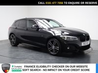 USED 2018 BMW 1 SERIES 2.0 118d M Sport Shadow Edition Hatchback 5dr Diesel Auto Euro 6 (s/s) (150 ps) HISTORY+SAT NAV+HEATED SEATS