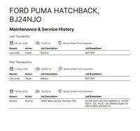 USED 2024 24 FORD PUMA 1.0T EcoBoost MHEV ST-Line X SUV 5dr Petrol Hybrid Manual Euro 6 (s/s) (125 ps) ONE OWNER FROM NEW