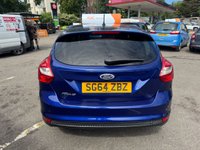 USED 2014 64 FORD FOCUS 1.6 TDCi Zetec Hatchback 5dr Diesel Manual Euro 5 (s/s) (115 ps) ONLY 44K! 2 OWNERS, &pound;20 TAX