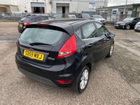 USED 2009 59 FORD FIESTA 1.25 Zetec Hatchback 5dr Petrol Manual (133 g/km, 81 bhp) PX WELCOME
