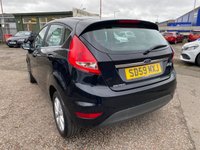 USED 2009 59 FORD FIESTA 1.25 Zetec Hatchback 5dr Petrol Manual (133 g/km, 81 bhp) PX WELCOME