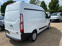 USED 2019 19 FORD TRANSIT CUSTOM 2.0 300 EcoBlue Panel Van 5dr Diesel Manual L1 H2 Euro 6 (105 ps) 69000 MILES 5 SERVICES * AIR/CON * QUALITY RACKING