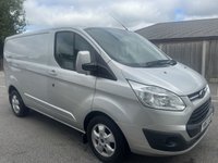 USED 2017 67 FORD TRANSIT CUSTOM 2.0 TDCi 270 Limited Panel Van 5dr Diesel Manual L1 H1 (157 g/km, 128 bhp) THIS VAN IS VERY WELL MAINTAINED