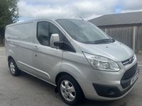 USED 2017 67 FORD TRANSIT CUSTOM 2.0 TDCi 270 Limited Panel Van 5dr Diesel Manual L1 H1 (157 g/km, 128 bhp) THIS VAN IS VERY WELL MAINTAINED