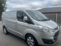 USED 2017 67 FORD TRANSIT CUSTOM 2.0 TDCi 270 Limited Panel Van 5dr Diesel Manual L1 H1 (157 g/km, 128 bhp) THIS VAN IS VERY WELL MAINTAINED