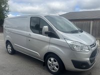 USED 2017 67 FORD TRANSIT CUSTOM 2.0 TDCi 270 Limited Panel Van 5dr Diesel Manual L1 H1 (157 g/km, 128 bhp) THIS VAN IS VERY WELL MAINTAINED