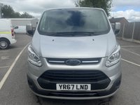 USED 2017 67 FORD TRANSIT CUSTOM 2.0 TDCi 270 Limited Panel Van 5dr Diesel Manual L1 H1 (157 g/km, 128 bhp) THIS VAN IS VERY WELL MAINTAINED