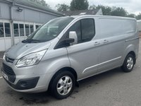 USED 2017 67 FORD TRANSIT CUSTOM 2.0 TDCi 270 Limited Panel Van 5dr Diesel Manual L1 H1 (157 g/km, 128 bhp) THIS VAN IS VERY WELL MAINTAINED