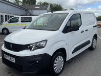 USED 2021 70 PEUGEOT PARTNER 1.5 BlueHDi 1000 Professional Standard Panel Van 5dr Diesel Manual SWB Euro 6 (100 bhp) This 2021 Peugeot Partner van has had only one owner since new, offering excellent provenance. It is a Professional Standard Panel Van SWB model, featuring a 1.5 litre BlueHDi diesel engine and meeting Euro 6 emission standards. This practical van boasts a generous cargo volume of 3900 litres, making it ideal for a variety of business needs.  With an impressive fuel economy of 56 miles per gallon, this Peugeot Partner is designed to be cost effective to run. Its low CO2 emissions.